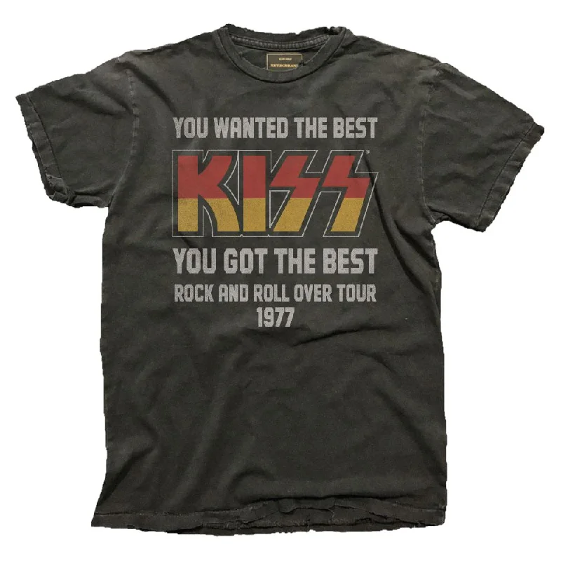 Kiss ""Rock & Roll"" Tee (Black)