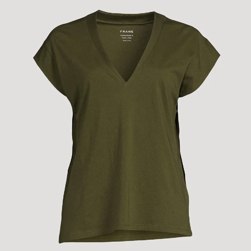 Le Mid Rise V-Neck (Fatigue)