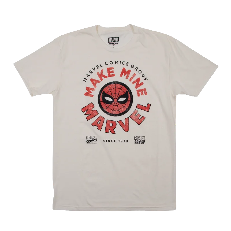 Marvel Comics Vintage Spidey Natural Tee