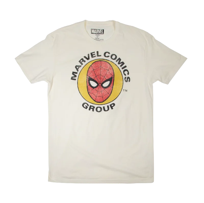 Spider-Man Marvel Group Natural Tee