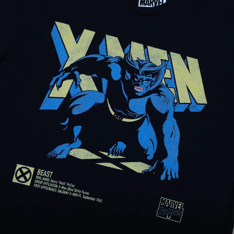 X-Men 90's Beast Black Tee