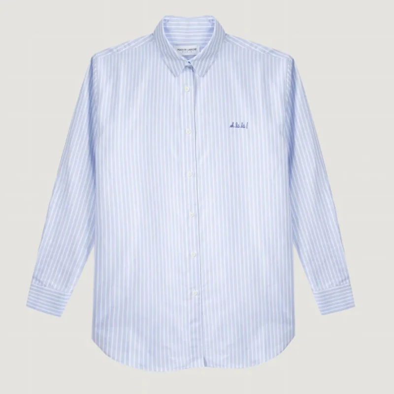 ""Oh La La"" Saint Ger Shirt (Navy White)