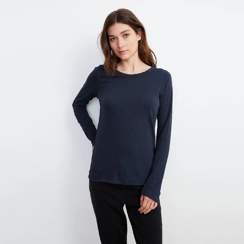 Lizzie Original Long Sleeve Top (Blue Chip)