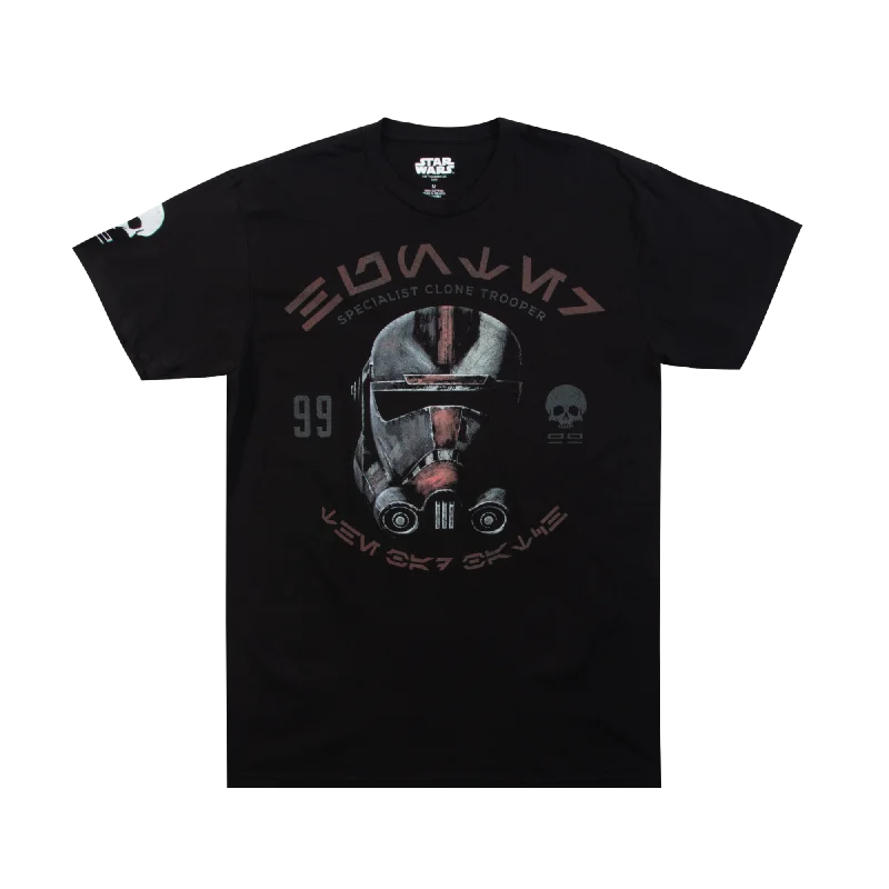 Star Wars Bad Batch Hunter Black Tee