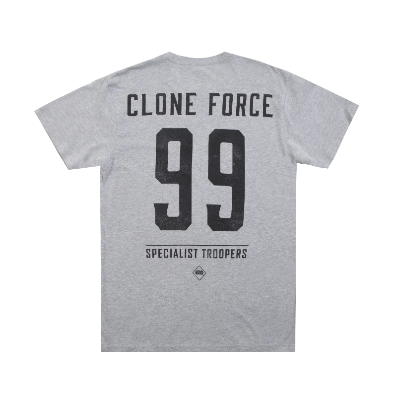 Star Wars Clone Force 99 Athletic Grey Tee