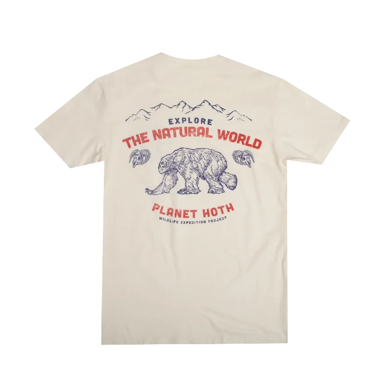 Star Wars Hoth Wildlife Expeditions Natural Tee