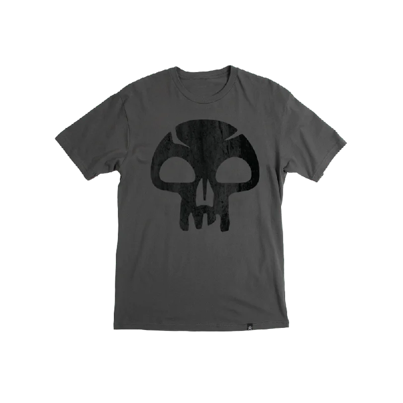 Swamp Mana Symbol Skull Charcoal Tee