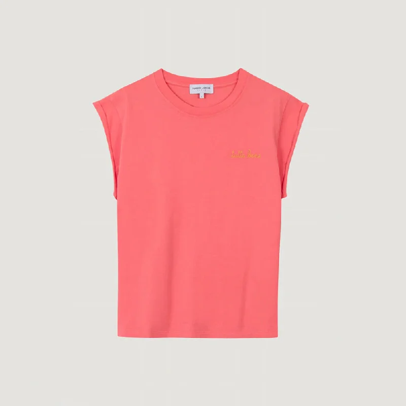 ""Tutto Bene"" Sedaine Tee (Coral)