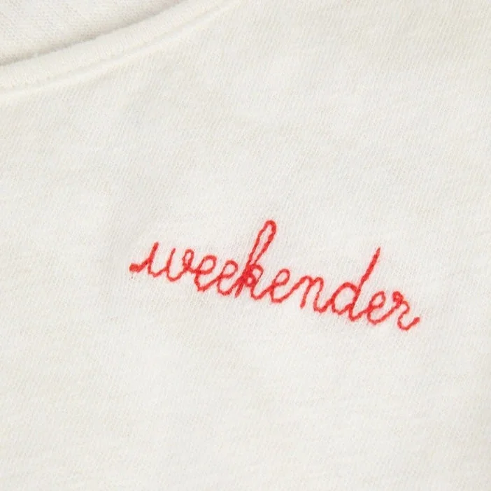 ""Weekender"" Cardinet Tank Top (White)