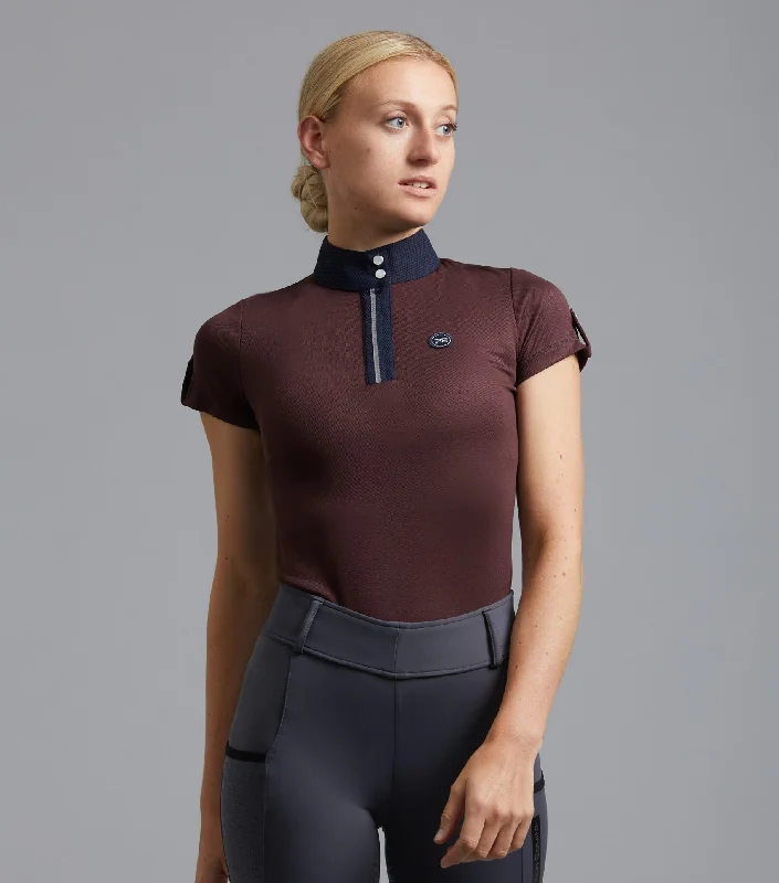 Amia Ladies Technical Short Sleeve Riding Top