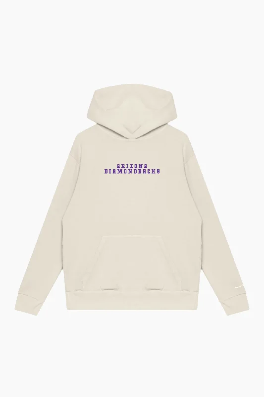 Arizona Diamondbacks Heavyweight Hoodie - Ivory