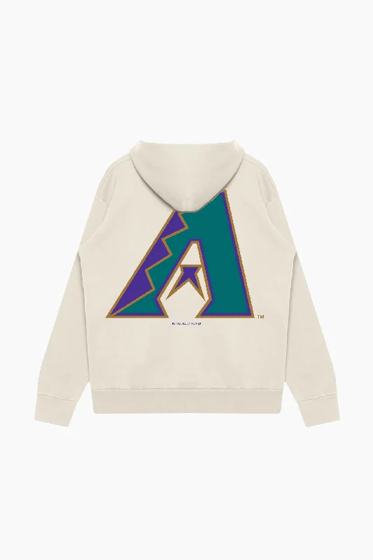 Arizona Diamondbacks Heavyweight Hoodie - Ivory