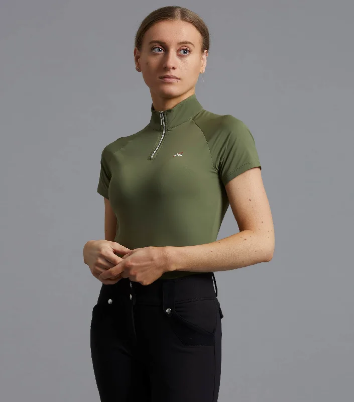 Aura Ladies Short Sleeve Riding Top