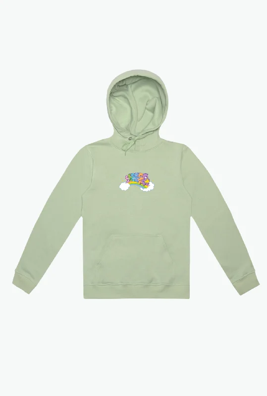 Care Bears Mental Health Matters Hoodie - Pastel Sage