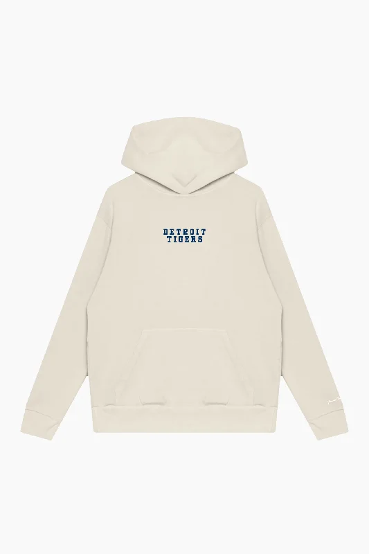 Detroit Tigers Heavyweight Hoodie - Ivory