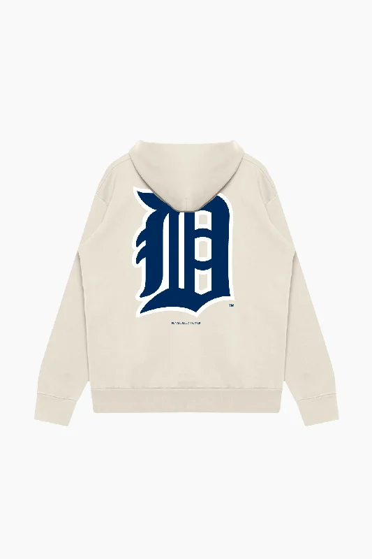 Detroit Tigers Heavyweight Hoodie - Ivory