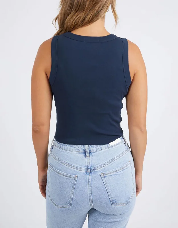 FOXWOOD ESME TANK - Navy