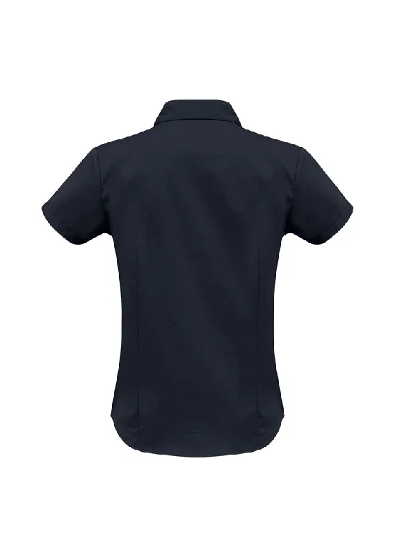 Womens Metro Shirt Short Sleeve - Navy