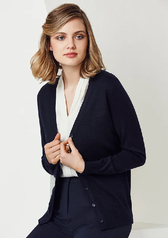 Womens Roma Knit Cardigan - Navy