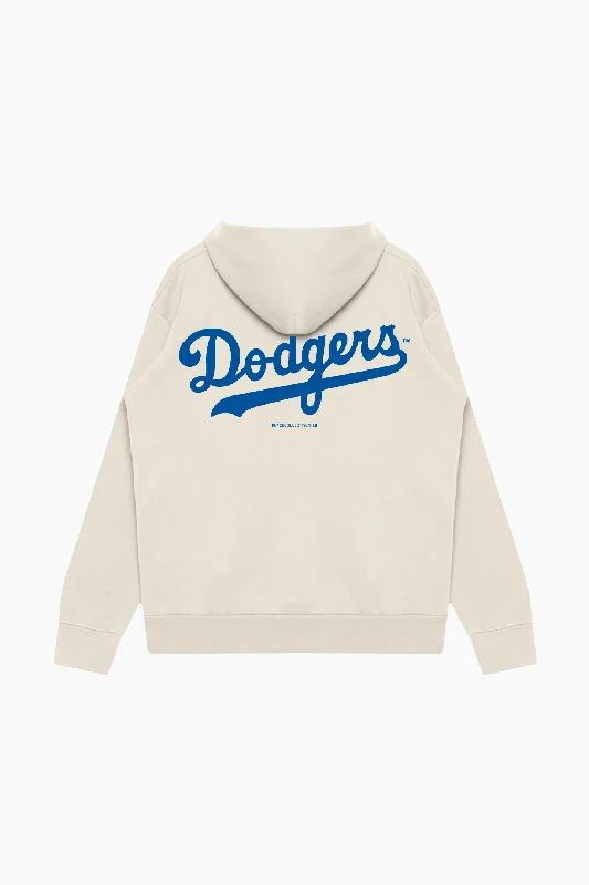 Los Angeles Dodgers Heavyweight Hoodie - Ivory