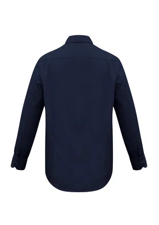 Mens Metro Shirt Long Sleeve - Navy