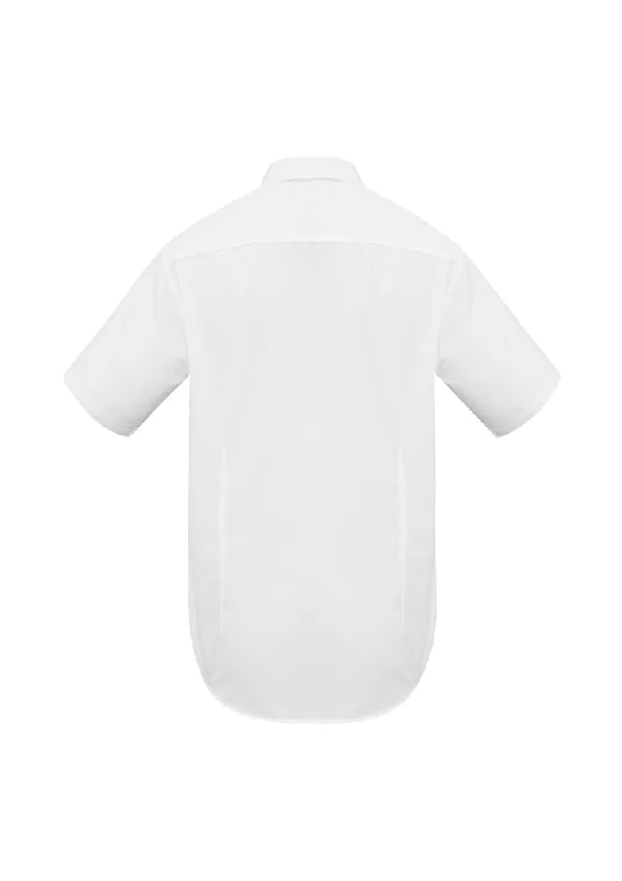 Mens Metro Short Sleeve Shirt - White