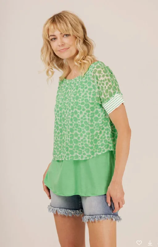 MI MOSO COLBI TAKE TWO TOP - Green