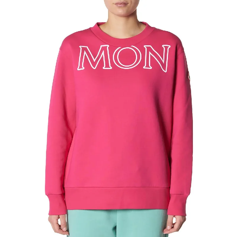 Moncler Womens Logo Cotton Sweatshirt