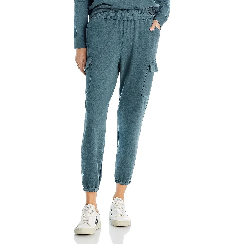 Monrow Womens Utility Fleece Sweatpants