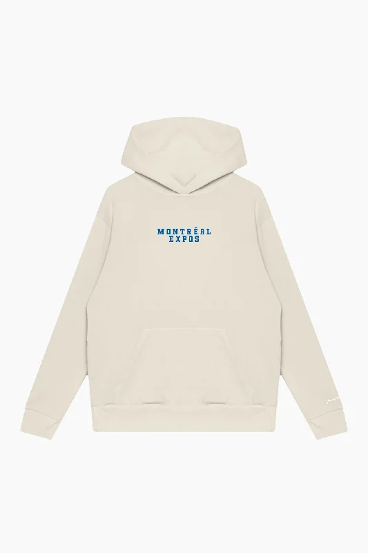 Montréal Expos Heavyweight Hoodie - Ivory