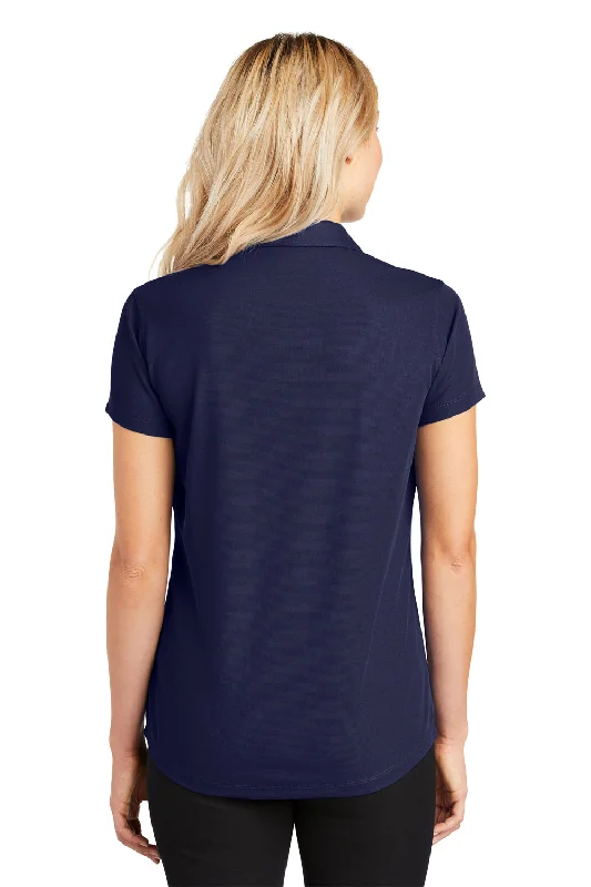 Port Authority Womens Dry Zone Moisture Wicking Short Sleeve Polo Shirt - True Navy Blue