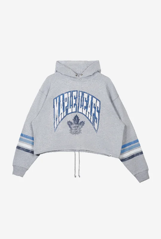 Toronto Maple Leafs Upland Bennet Cropped Hoodie