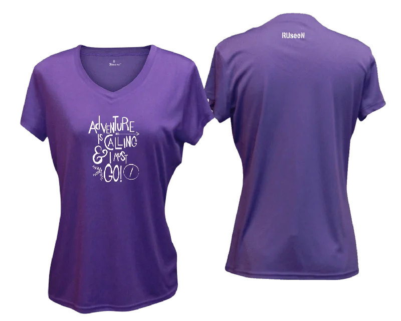 Women's Reflective Short Sleeve Shirt - Adventure