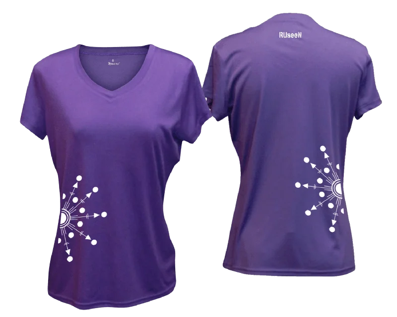 Women's Reflective Short Sleeve Shirt - Directions