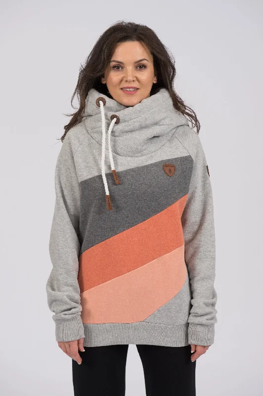 Yuki Light Heather Grey Hoodie