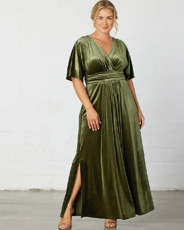 Verona Velvet Evening Gown Tunics Stylish modern