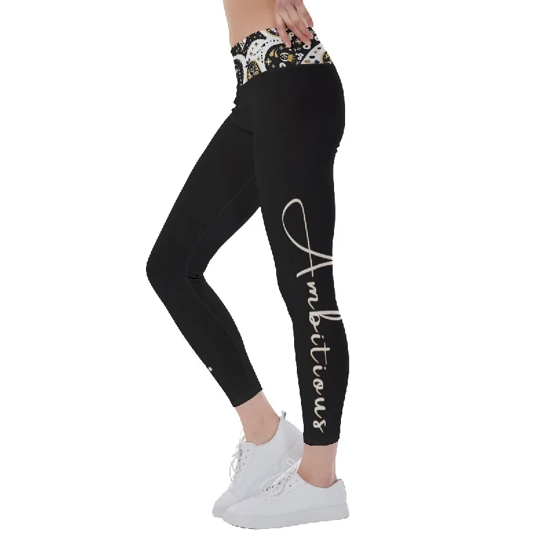 AMBITIOUS Leggings Stylish Sporty Performance Leggings